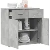 vidaXL Příborník betonový šedý 79x38x80 cm materiál na bázi Náhled obrázku produktu 4