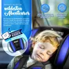 A child sleeping in a car seat, with marketing text and graphics overlaid. Náhľad obrázku produktu