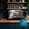 Cecotec Barista-Kaffeemaschine Baristeo Mattina 2x Produktbild-Vorschau 4