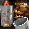 Feuertonne / Feuerkorb mit Motiv Pusteblumen-Wiese Produktbild-Vorschau 5