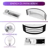 Collage of product images showing components and assembled wall lights. Anteprima dell’immagine prodotto