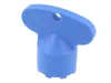 A blue plastic key for a cache system. Anteprima dell’immagine prodotto