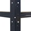 shelfplaza BLACK 180x70x40cm Cornered Shelf v černá Náhled obrázku produktu 3