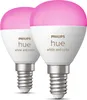 White & Color Ambiance Luster, Tropfenform, E14 (2er Pack) Produktbild-Vorschau 2
