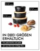 CONTINENTA Brot-Topf aus matt schwarzer Keramik mit Produktbild-Vorschau 13