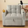 Rozkładana sofa jednoosobowa Sweiko 3 w 1 - z uchwytami na Podgląd zdjęcia produktu 4