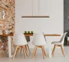 Globo Lighting Hängeleuchte Metall schwarz matt, Holz Produktbild-Vorschau 7