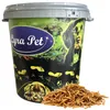 5 kg Lyra Pet® Mehlwürmer getrocknet in 30 L Tonne Produktbild-Vorschau 1
