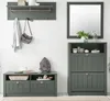 Garderobe Set Forres 4-teilig mit Bank und Schuhschrank Produktbild-Vorschau 2