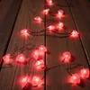 LED Lichterkette HERZ Dekoleuchte 10 flammig  Produktbild-Vorschau 5
