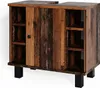 Waschbeckenunterschrank Vicco Fynn Antikholz 60 x 54 cm, Produktbild-Vorschau 1