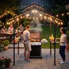 Outsunny Grillpavillon mit Flammschutzdach 2,5 x 1,5m Produktbild-Vorschau 8