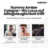 3X Gummy Eau De Cologne Amber 400ml Barber Aftershave Spray Produktbild-Vorschau 4