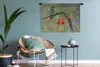 MuchoWow® Wandteppich Wandbehang Ein Bienenfresser inmitten Produktbild-Vorschau 5