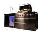 GORILLER® BLACKBACK S6 - Edelstahl-Outdoorkitchen black- Náhled obrázku produktu 1