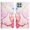 Galaxy A22 5G Hülle, Marmor Motiv Kunstleder Tasche Wallet Produktbild-Vorschau 2