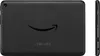 The back and side view of a black Amazon Fire 7 tablet. Voir les images du produit