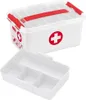 Sunware Q-line First Aid Box transparent 6 litres paquet 1 Voir les images du produit 1