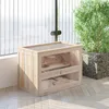 Klietka pre malé zvieratá z dreva 60 x 35 x 42 cm Aosom Náhľad obrázku produktu 2