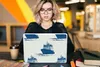 MuchoWow® Laptop Aufkleber Sticker Cover Muster - Wasser - Produktbild-Vorschau 5