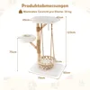 A diagram showing the dimensions of a cat tree. Náhled obrázku produktu
