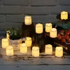 lot de 4 bougies LED sans flamme avec effet de Voir les images du produit 6