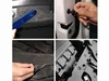 100x Auto Befestigungsclips Set Kunststoff Schwarz Produktbild-Vorschau 5