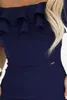 Numoco Midikleid für Frauen Anseel dunkelblau S Produktbild-Vorschau 5