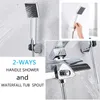 Badewannen Duscharmatur Wasserfall - Wandmontierter Produktbild-Vorschau 4