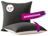 wometo Kissenbezug im Doppelpack & Wende-Design ca. 80x80 Produktbild-Vorschau 1