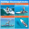 Warmounts 350cm Aufblasbares SUP Board, 86cm Breit Stand Up Produktbild-Vorschau 6