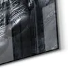 DEQORI Glasbild Echtglas 90x60 cm 'Antike Boxhandschuhe' Produktbild-Vorschau 5