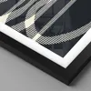 Gerahmtes Poster - Schwarzer Rahmen - Abstraktion Produktbild-Vorschau 2