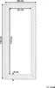BELIANI Lustro ścienne wiszące złote 50 x 130 cm Podgląd zdjęcia produktu 6