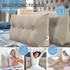 ELONEO Coussin dorsal 180 cm de large, coussin en forme de Voir les images du produit 4