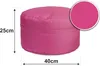 sunnypillow Sitzsack - Hocker rund 25 x 45 cm  Indoor & Produktbild-Vorschau 2