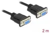 Delock Seriell Kabel RS-232 D-Sub 9 Buchse zu Buchse Produktbild-Vorschau 4