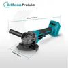 Akku-Winkelschleifer 125 mm Bürstenloser Winkelschleifer Produktbild-Vorschau 2
