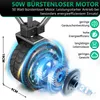 Elektrokarre Bollerwagen Akku 280L 120KG mit 50W Produktbild-Vorschau 3