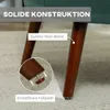 HOMCOM Sessel mit Rückenlehne, abgerundeten Armlehnen, Produktbild-Vorschau 7