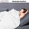 Fleece Kuscheldecke 150x200 cm Flauschiges Polyester Weiß Produktbild-Vorschau 7