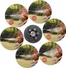 A collage of images showing a pressure washer nozzle with different spray angles, demonstrating its versatility for cleaning tasks. Podgląd zdjęcia produktu