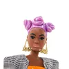 Barbie BMR1959 Barbie (cheveux violets) Blazer à carreaux Voir les images du produit 7