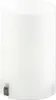 A white cylindrical object, possibly a lamp shade or diffuser, with a small dark clip on the bottom left. Produktbild-Vorschau