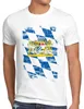 Bayern Vintage Flagge Herren T-Shirt München  Fussball FC Produktbild-Vorschau 1