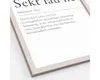 Gerahmtes Bild Sektlaune Definition 33x43 cm Produktbild-Vorschau 2