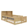 Flieks Kinderbett 90x200cm mit Led, Bodenbett Holzbett mit Produktbild-Vorschau 12
