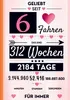 Notizbuch für Mädchen 6 Jahre- Geburtstagsgeschenk für 6 Produktbild-Vorschau 1