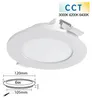 6W LED Panel Einbaupanel Einbauleuchte Slim Panel rund CCT Produktbild-Vorschau 3