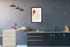 MuchoWow® Gerahmtes Poster Sommer - Pflanze - Pastell 40x60 Produktbild-Vorschau 2